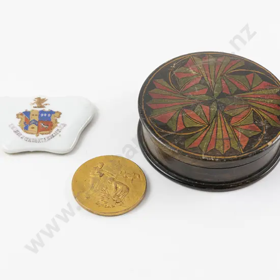 French Gilt Bronze Medal