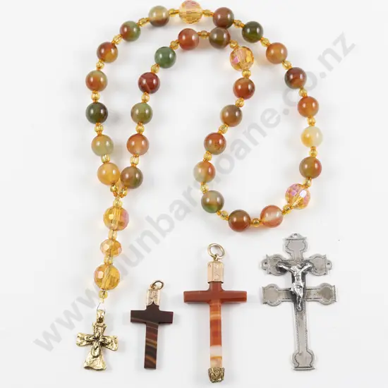 Silver Orthodox Cross Pendant