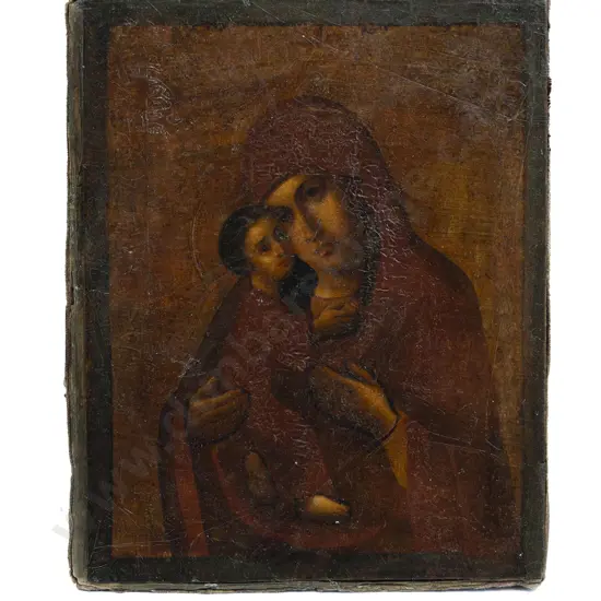 Late C19th Russian Icon