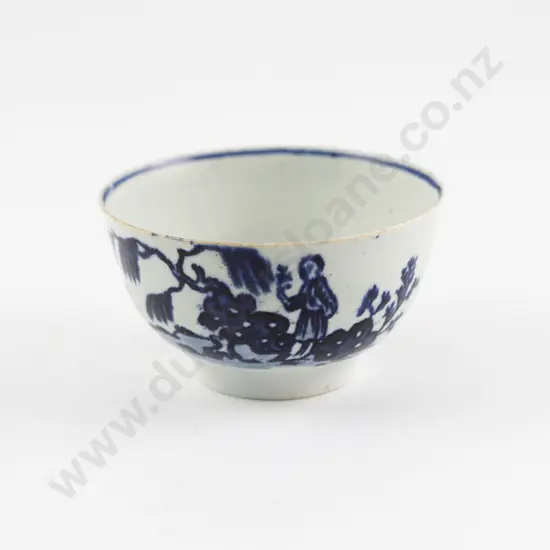 Late C18th Liverpool Pennington Period Porcelain Tea Bowl