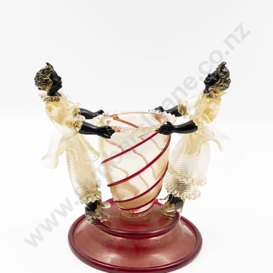 Mid C20th Murano Table Centerpiece Vase