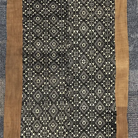 North Eastern Laos Pha Horn Lai Blanket