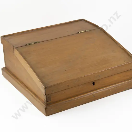 Early C20th Fruitwood Desk Top Writing Slope