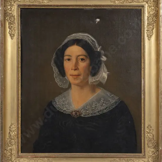 Victorian School - Half Length Portrait Of A Lady