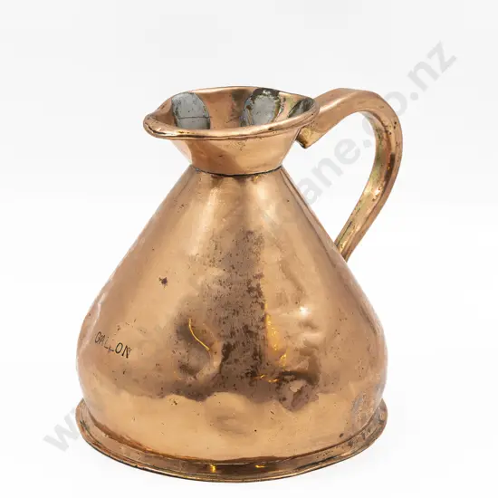 Copper Gallon Measure