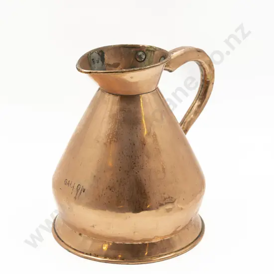 Copper Gallon Measure