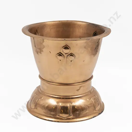 Art Nouveau Copper Jardiniere