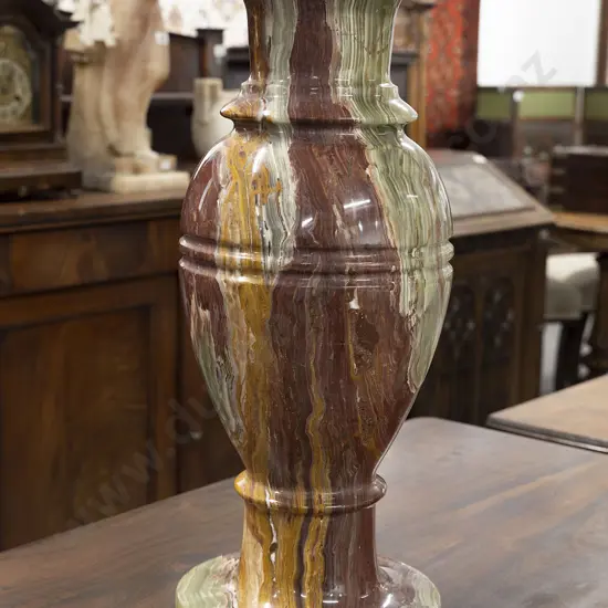 Solid Onyx Mantle Urn