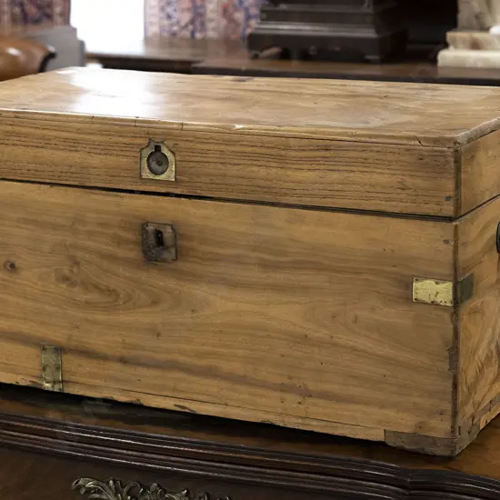 Small Early C19th Camphorwood Trunk