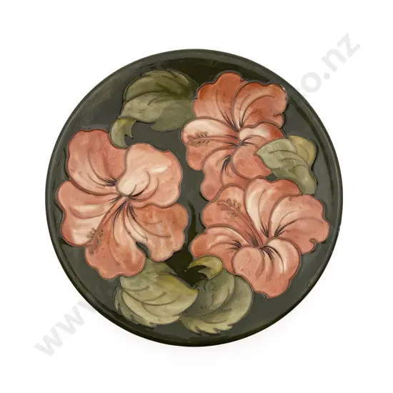 Moorcroft Floral Decorated Plate