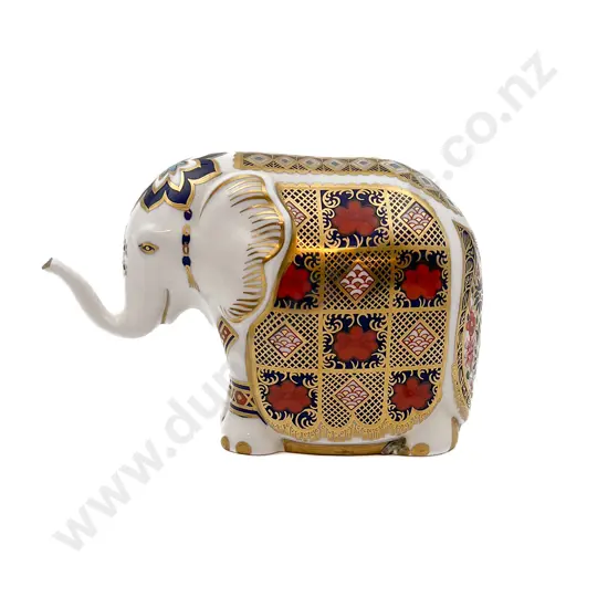 RCD Imari Pattern Elephant Ornament