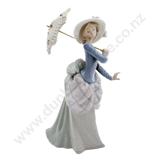Lladro Figure of Lady with Parasol