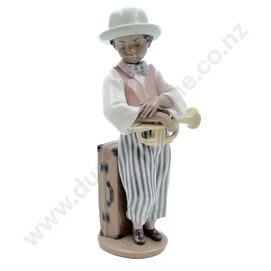 Lladro Figure of Child Musician