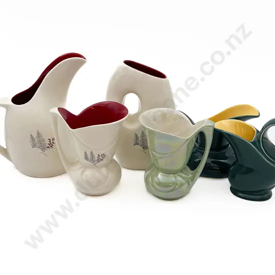 Six Pieces of Assorted Crown Devon