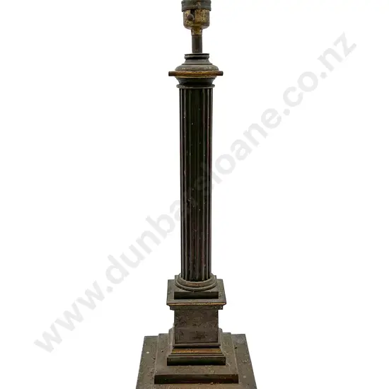 Vintage Column Form Lamp