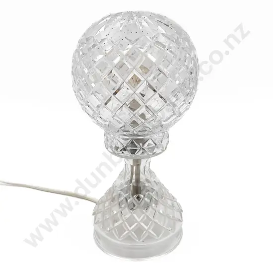 Crystal Table Lamp and Shade