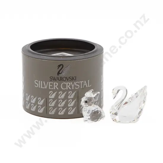 Swarovski Swan and Bunny