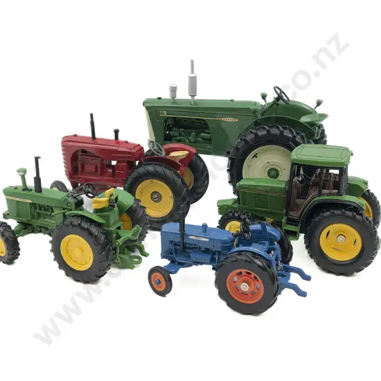 Five Assorted Tractors Including John Deere