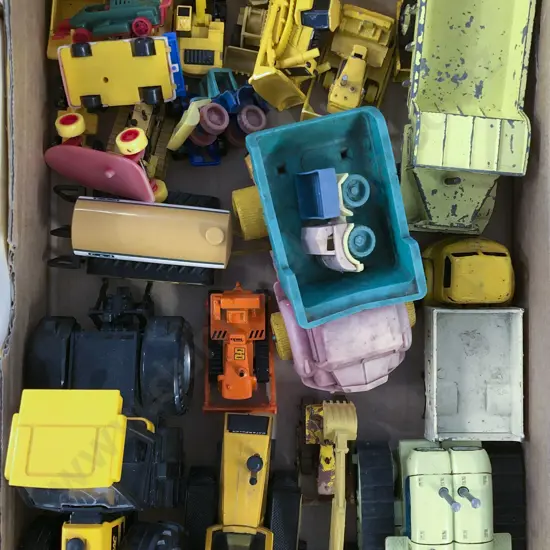 Quantity of Assorted Earthmoving Toys