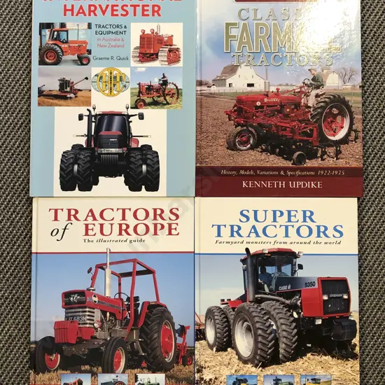 Four Various Volumes of Farm Tractors and Equipment