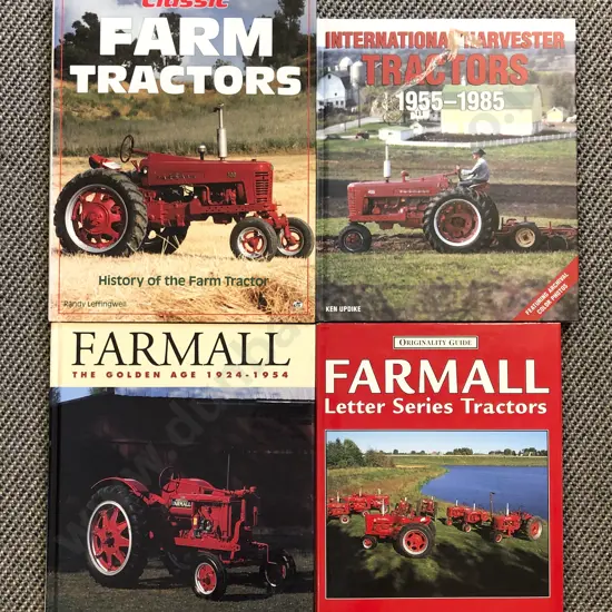 Four Various Volumes on Farm Tractors
