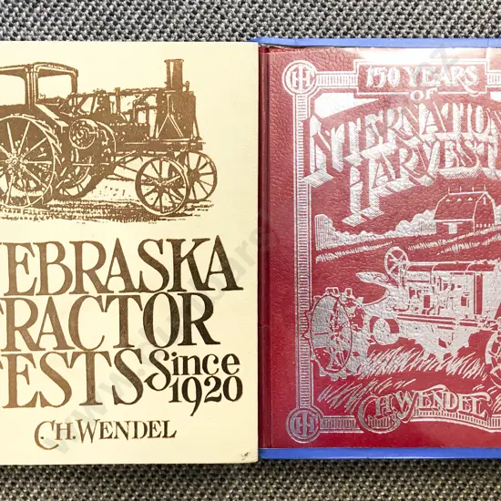 Two Books on Vintage Harvesters and Tractors
