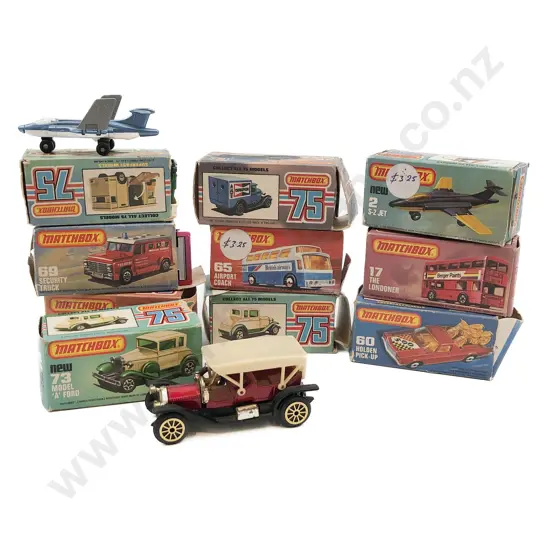 Quantity of Assorted Matchbox Model Cars (Some Boxed)