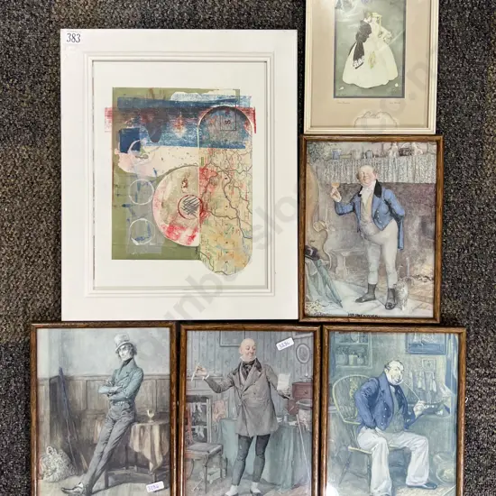 Sue Malthus Original Work Together With Five Printed Works (6)