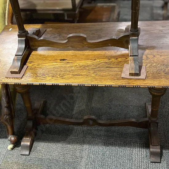 Rectangular Oak Side Table