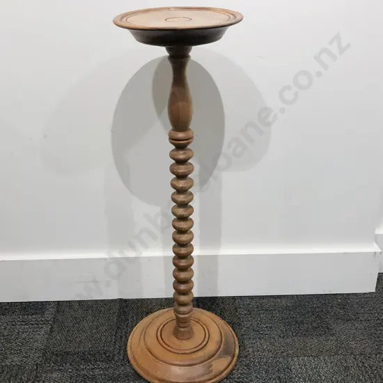 Bobbin-Turn Plant Stand