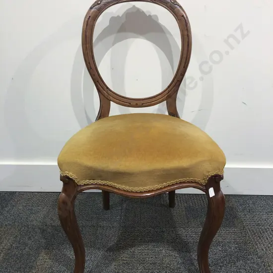 Balloon Back Single Dining Chair