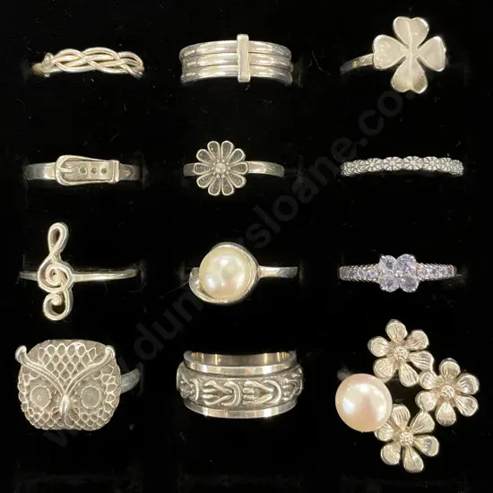 Seven S/S Rings