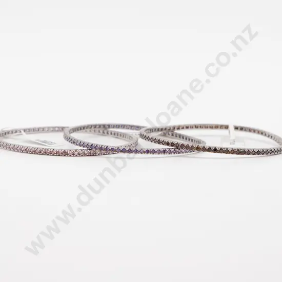 Three S/S and Crystal Bangles