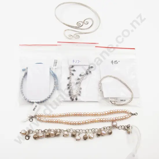 Six S/S Bracelets and Bangles