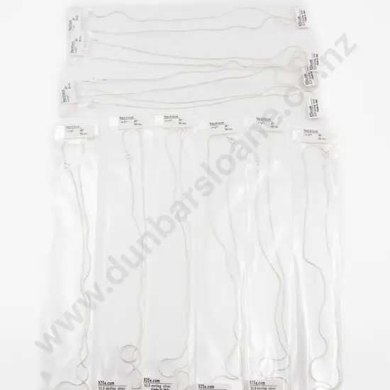 Ten Italian S/S Neck Chains