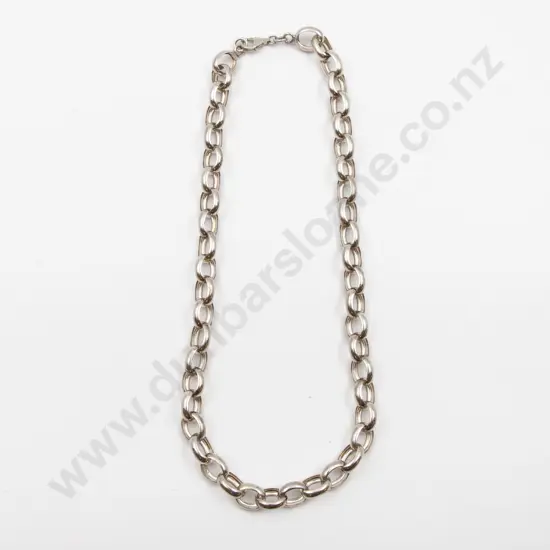 S/S Heavy Trace Link Neck Chain