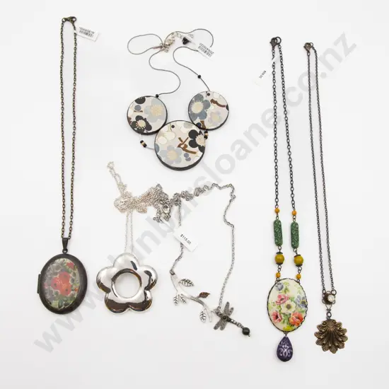 Assorted Six Necklaces/Pendants
