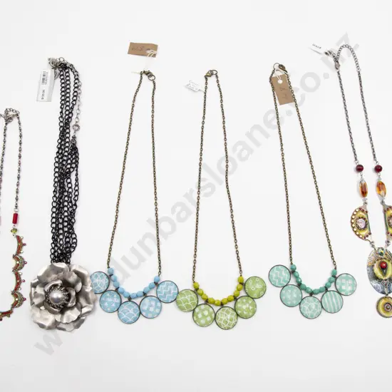 Assorted Six Necklaces/Pendants