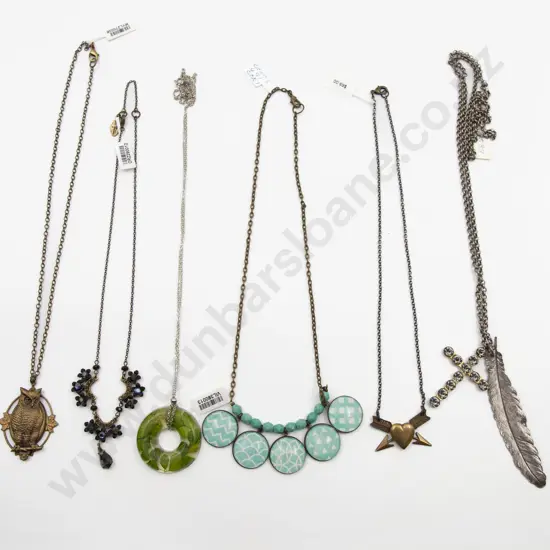 Assorted Six Necklaces/Pendants