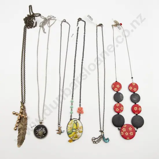 Assorted Six Necklaces/Pendants