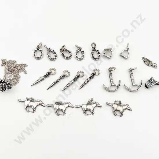 Twenty Assorted S/S Charms