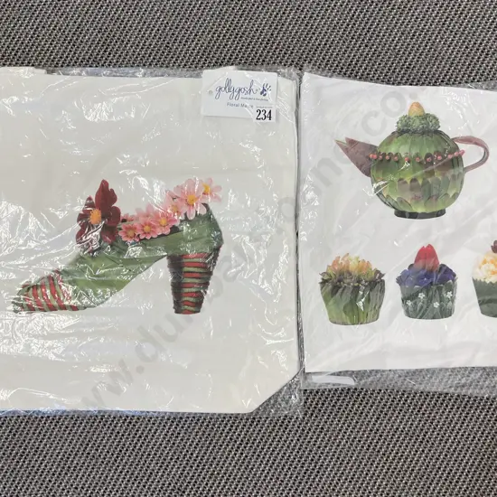 Cotton Print Carry Bag and Apron