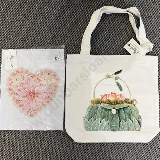 Cotton Print Carry Bag and Apron