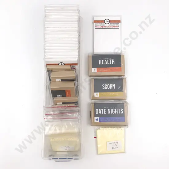 Qty of 'Little Boxes of Scorn and Health'