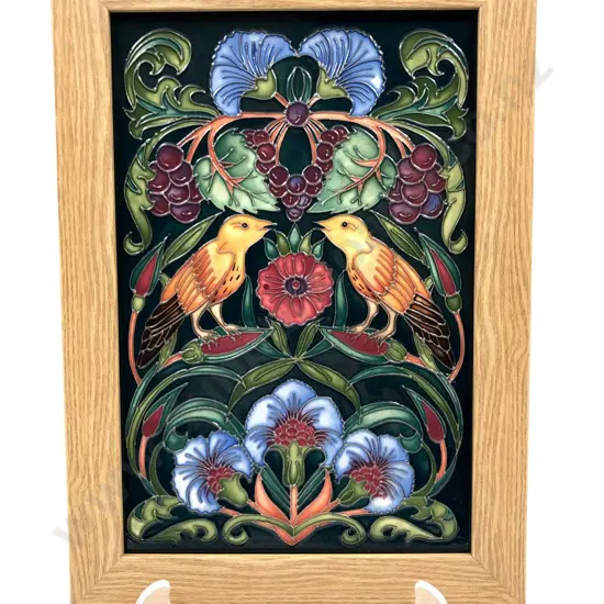 Framed Moorcroft Tile