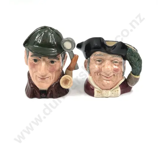 Two Medium RD Character Jugs