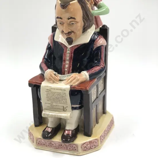 Kevin Francis Ceramics "William Shakespeare" Toby Jug (AF)