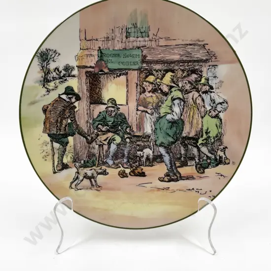 RD Cobbler Scene Plate