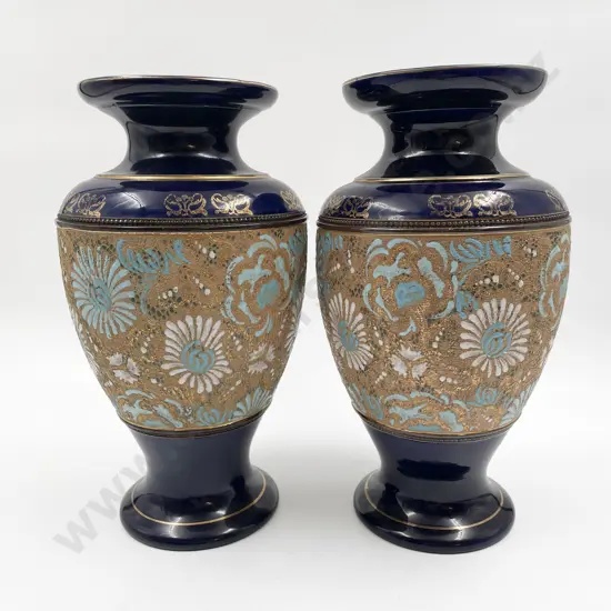 Pair of RD Mantle Vases