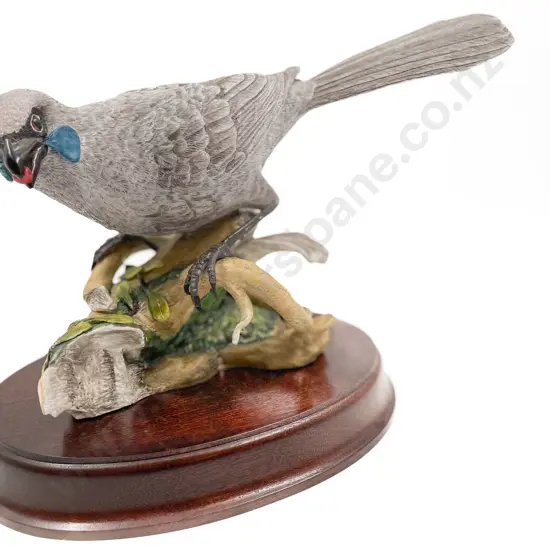 NZ Hereford Fine China Model of a Kokako